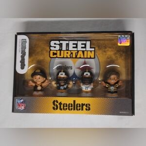 Fisher Price Little People Collector Pittsburgh Steelers NFL 4-Pack Figure Set